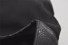 Authentic GUCCI Jackie Shoulder Hand Bag Purse Nylon Leather 0013306 Black 5661I