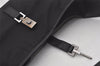 Authentic GUCCI Jackie Shoulder Hand Bag Purse Nylon Leather 0013306 Black 5661I