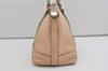 Authentic GUCCI Sherry Line 2Way Shoulder Tote Bag Leather 257341 Beige 5662I