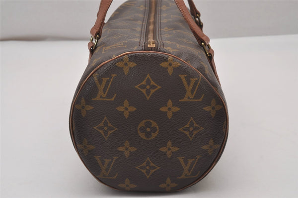 Authentic Louis Vuitton Monogram Papillon 30 Hand Bag Old Model LV 5665I