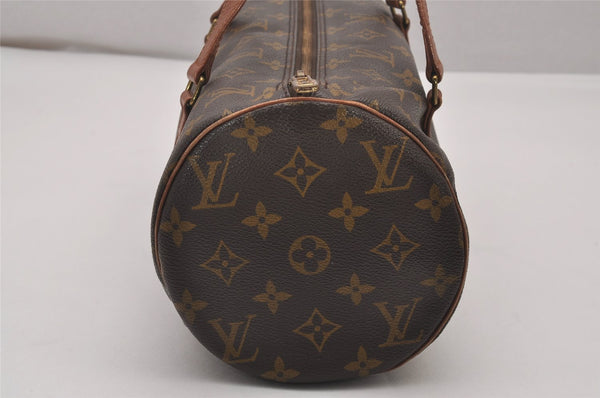 Authentic Louis Vuitton Monogram Papillon 30 Hand Bag Old Model LV 5665I