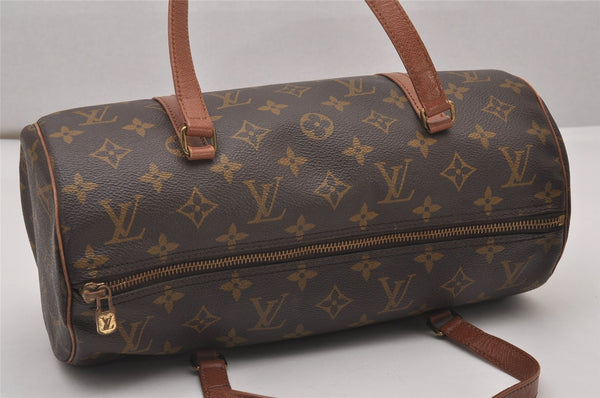 Authentic Louis Vuitton Monogram Papillon 30 Hand Bag Old Model LV 5665I
