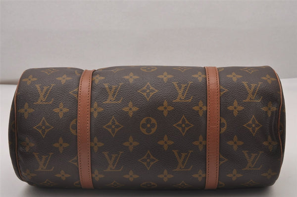 Authentic Louis Vuitton Monogram Papillon 30 Hand Bag Old Model LV 5665I