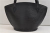 Auth Louis Vuitton Epi Saint Jacques Shopping Shoulder Bag Black M52262 LV 5666E