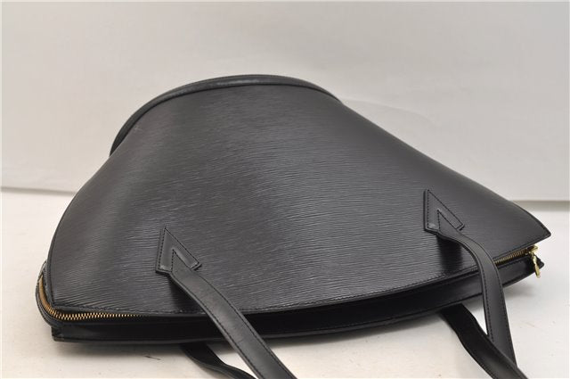 Auth Louis Vuitton Epi Saint Jacques Shopping Shoulder Bag Black M52262 LV 5666E