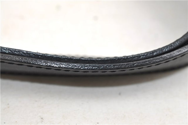 Auth Louis Vuitton Epi Saint Jacques Shopping Shoulder Bag Black M52262 LV 5666E