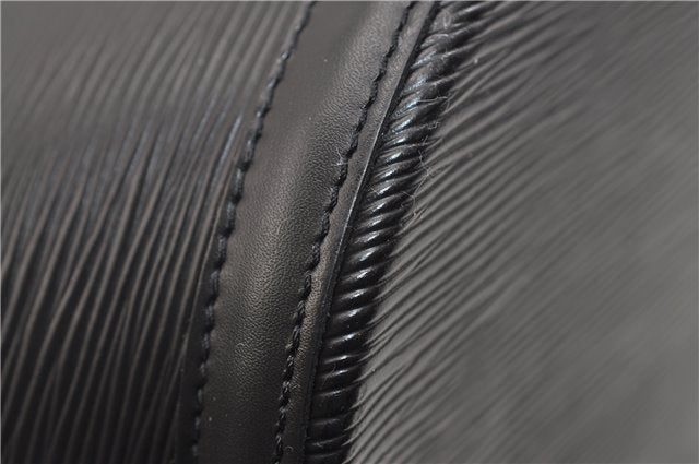 Auth Louis Vuitton Epi Saint Jacques Shopping Shoulder Bag Black M52262 LV 5666E