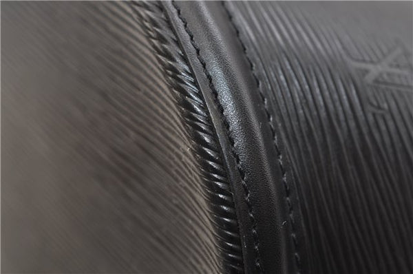 Auth Louis Vuitton Epi Saint Jacques Shopping Shoulder Bag Black M52262 LV 5666E