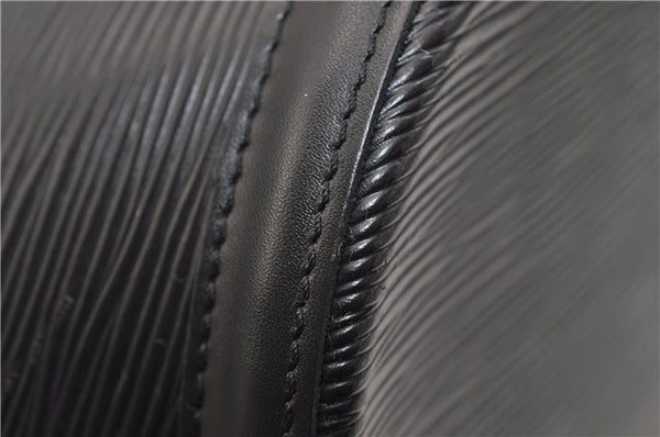 Auth Louis Vuitton Epi Saint Jacques Shopping Shoulder Bag Black M52262 LV 5666E