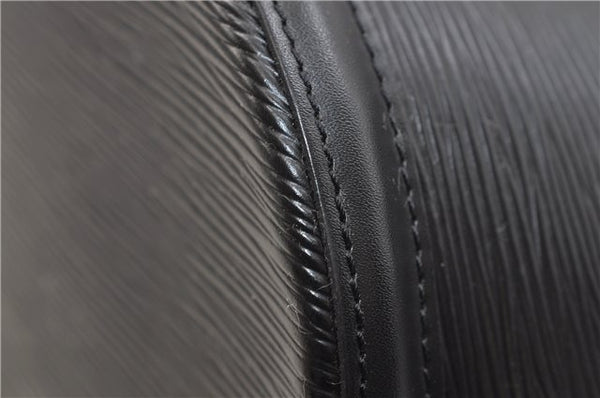 Auth Louis Vuitton Epi Saint Jacques Shopping Shoulder Bag Black M52262 LV 5666E