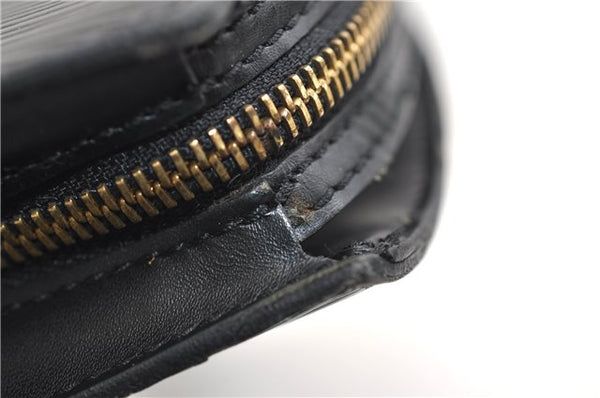 Auth Louis Vuitton Epi Saint Jacques Shopping Shoulder Bag Black M52262 LV 5666E