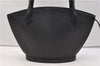 Auth Louis Vuitton Epi Saint Jacques Poignet Long Shoulder Bag Black LV 5667E
