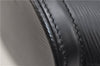 Auth Louis Vuitton Epi Saint Jacques Poignet Long Shoulder Bag Black LV 5667E