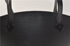 Auth Louis Vuitton Epi Saint Jacques Poignet Long Shoulder Bag Black LV 5667E