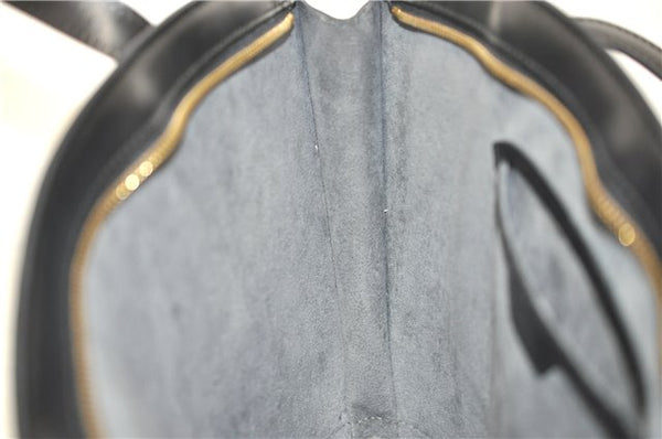 Auth Louis Vuitton Epi Saint Jacques Poignet Long Shoulder Bag Black LV 5667E