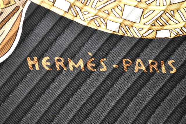 Authentic HERMES Pleats Scarf 