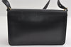 Authentic Christian Dior Vintage Shoulder Hand Bag Purse Leather Black 5669I