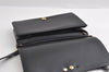 Authentic Christian Dior Vintage Shoulder Hand Bag Purse Leather Black 5669I