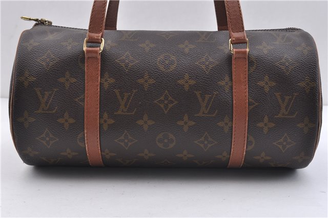 Authentic LOUIS VUITTON Monogram Papillon 30 Hand Bag Old Model LV 5670C