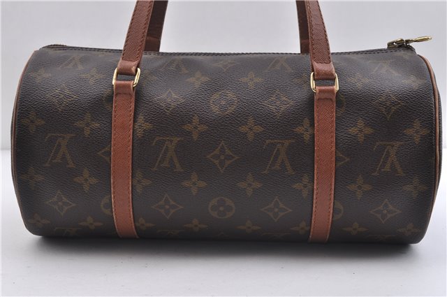 Authentic LOUIS VUITTON Monogram Papillon 30 Hand Bag Old Model LV 5670C