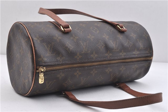 Authentic LOUIS VUITTON Monogram Papillon 30 Hand Bag Old Model LV 5670C