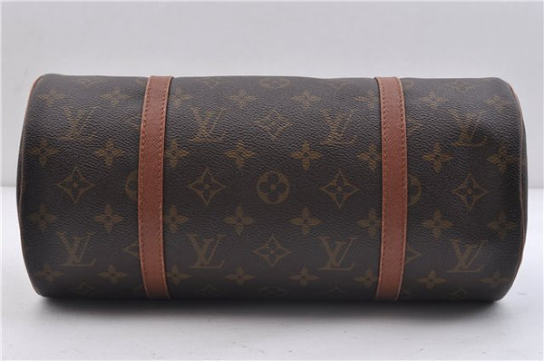 Authentic LOUIS VUITTON Monogram Papillon 30 Hand Bag Old Model LV 5670C