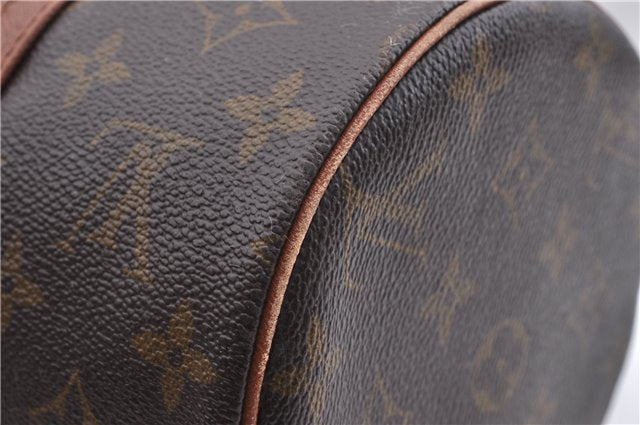 Authentic LOUIS VUITTON Monogram Papillon 30 Hand Bag Old Model LV 5670C
