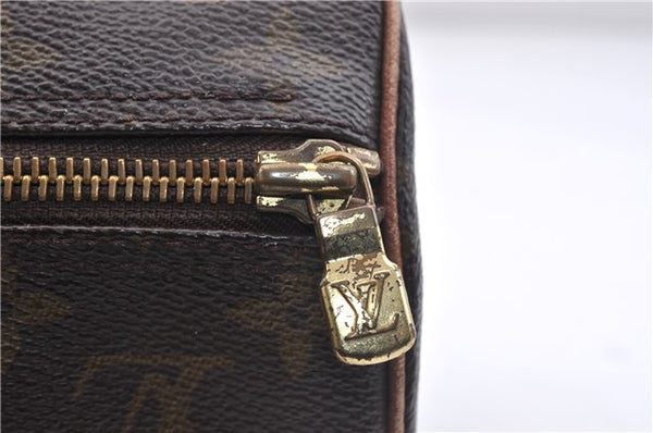 Authentic LOUIS VUITTON Monogram Papillon 30 Hand Bag Old Model LV 5670C