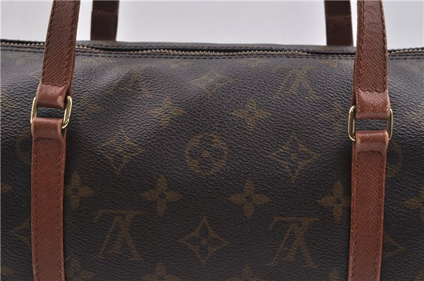 Authentic LOUIS VUITTON Monogram Papillon 30 Hand Bag Old Model LV 5670C
