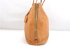 Authentic PRADA VIT DAINO Leather Nappa Shoulder Tote Bag BR4372 Brown 5671F