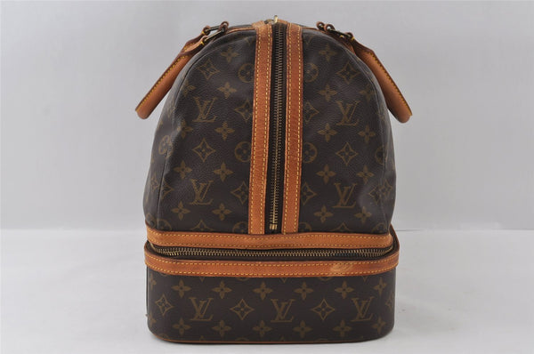 Authentic Louis Vuitton Monogram Sac Sport Travel Hand Bag M41444 LV 5671I