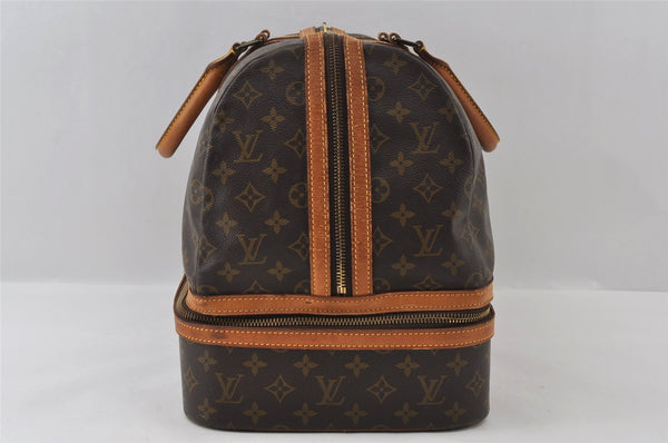 Authentic Louis Vuitton Monogram Sac Sport Travel Hand Bag M41444 LV 5671I