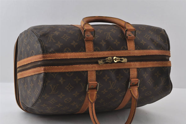 Authentic Louis Vuitton Monogram Sac Sport Travel Hand Bag M41444 LV 5671I