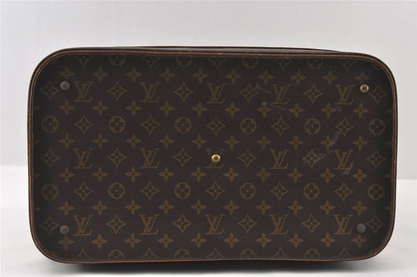 Authentic Louis Vuitton Monogram Sac Sport Travel Hand Bag M41444 LV 5671I