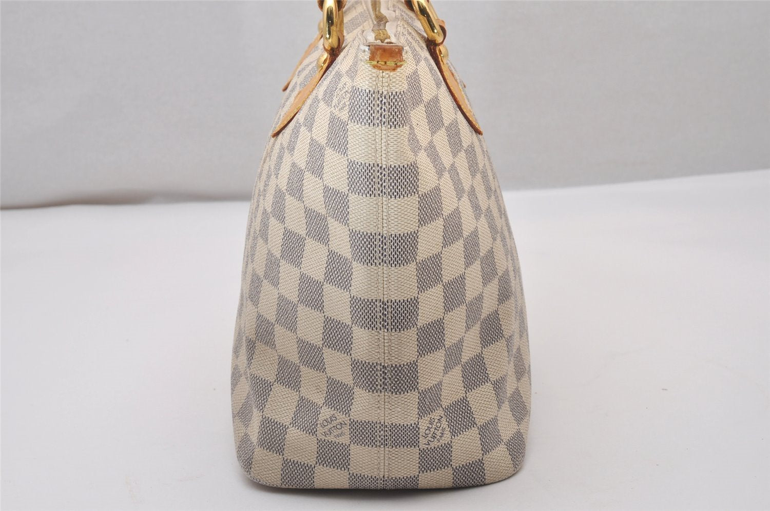 Authentic Louis Vuitton Damier Azur Saleya PM Shoulder Tote Bag N51186 LV 5672I