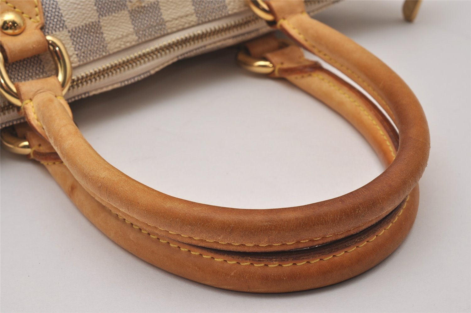 Authentic Louis Vuitton Damier Azur Saleya PM Shoulder Tote Bag N51186 LV 5672I