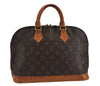 Authentic Louis Vuitton Monogram Alma Hand Bag M51130 LV 5673D