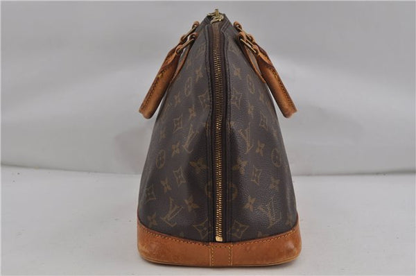 Authentic Louis Vuitton Monogram Alma Hand Bag M51130 LV 5673D