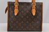 Authentic Louis Vuitton Monogram Popincourt Haut Shoulder Bag M40007 LV 5673I
