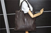 Authentic GUCCI Shoulder Hand Tote Bag Leather 232600 Brown 5674C