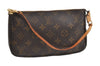 Authentic Louis Vuitton Monogram Pochette Accessoires Pouch M51980 LV 5674I