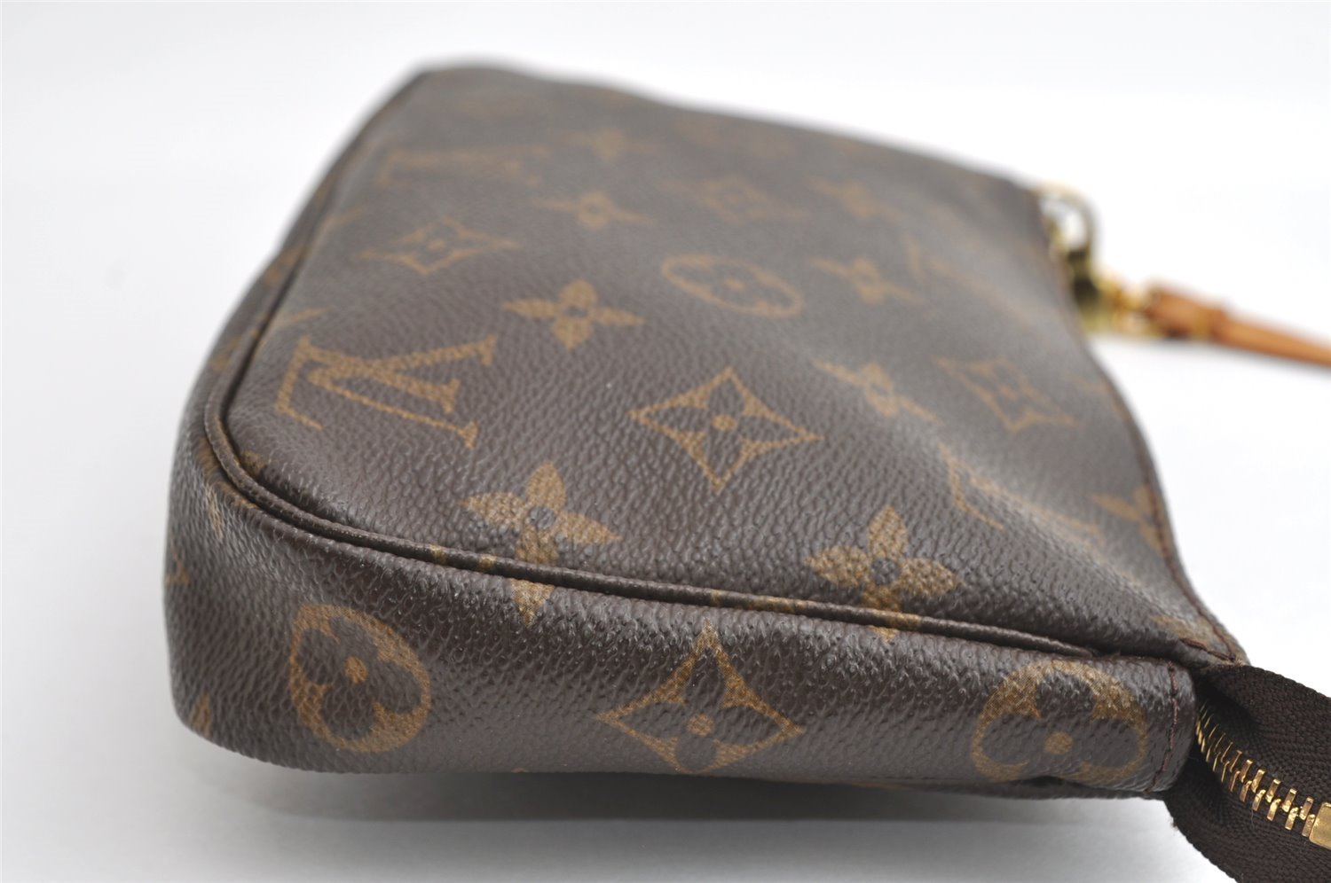Authentic Louis Vuitton Monogram Pochette Accessoires Pouch M51980 LV 5674I