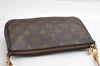Authentic Louis Vuitton Monogram Pochette Accessoires Pouch M51980 LV 5674I