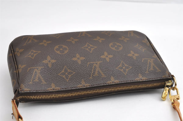 Authentic Louis Vuitton Monogram Pochette Accessoires Pouch M51980 LV 5674I