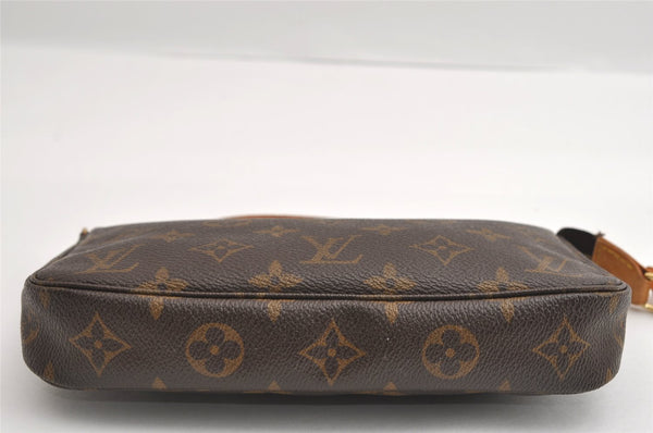 Authentic Louis Vuitton Monogram Pochette Accessoires Pouch M51980 LV 5674I