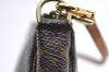 Authentic Louis Vuitton Monogram Pochette Accessoires Pouch M51980 LV 5674I