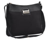 Authentic Christian Dior Trotter Shoulder Cross Body Bag Canvas Black 5675I