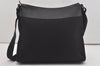 Authentic Christian Dior Trotter Shoulder Cross Body Bag Canvas Black 5675I