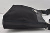 Authentic Christian Dior Trotter Shoulder Cross Body Bag Canvas Black 5675I