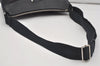 Authentic Christian Dior Trotter Shoulder Cross Body Bag Canvas Black 5675I